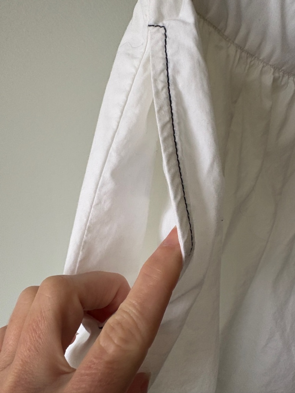 JCrew Poplin White Maxi Skirt - Picture 7 of 10